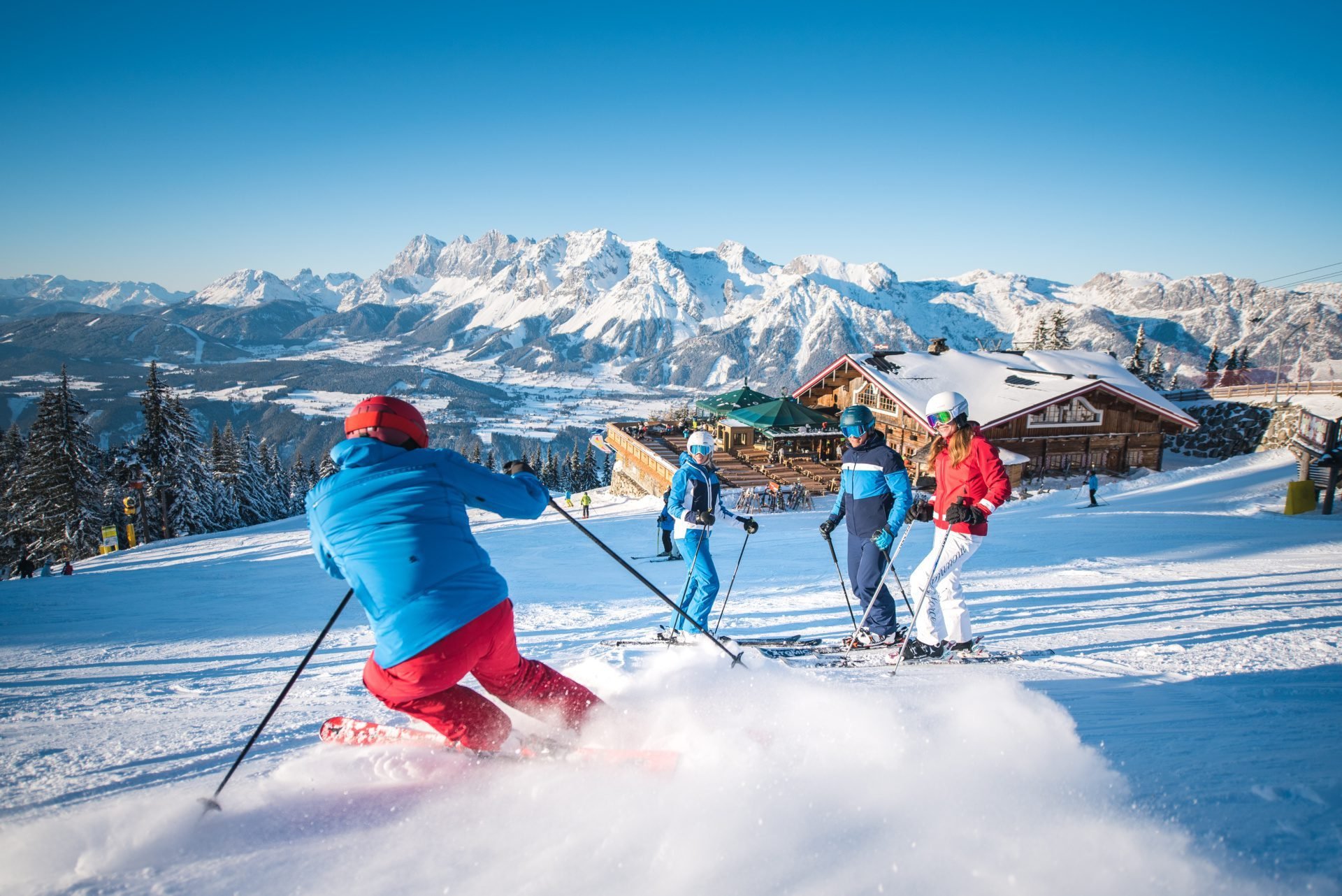 Skiën met uitzicht in Ski Amadé